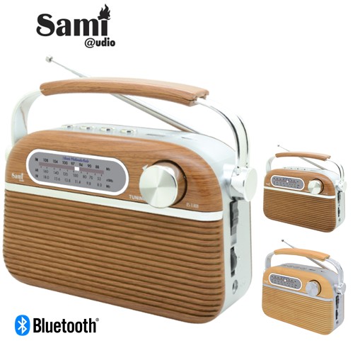 SAMRS11808  RADIO SAMI MADERA RETRO