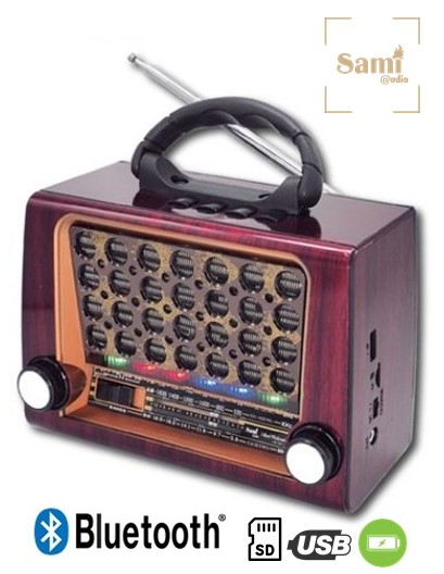 SAMRS11817  RADIO SAMI VINTAGE 3 BANDAS