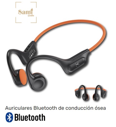 SAMRS12427NA  AURICULAR SAMI BONE CONDUCCIÓN ÓSEA NARANJA