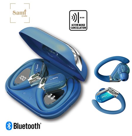 SAMRS12433AZ  AURICULAR SAMI JOGGER TWS LCD SPORT BLUETOOTH AZUL