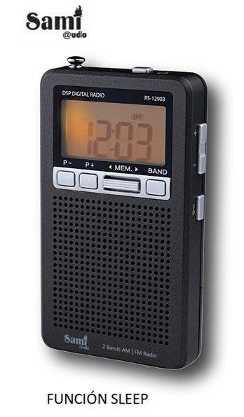 SAMRS12903  RADIO BOLSILLO DIGITAL SAMI AM/FM