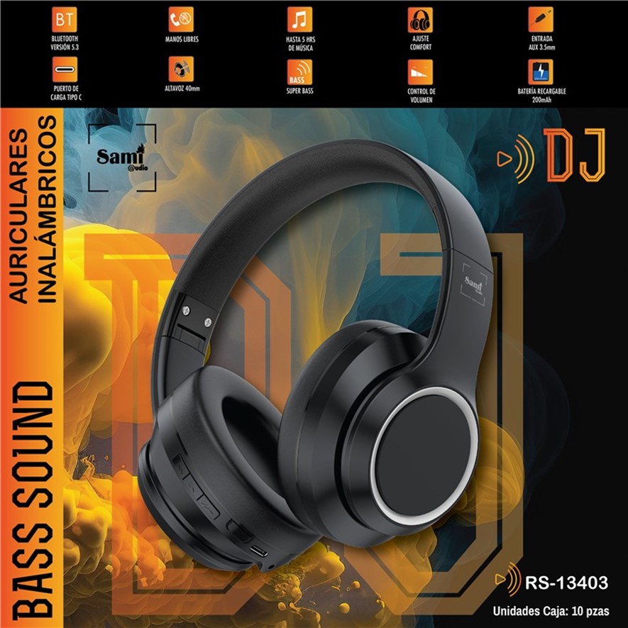SAMRS13403  AURICULAR ARO SAMI DJ  BLUETOOTH