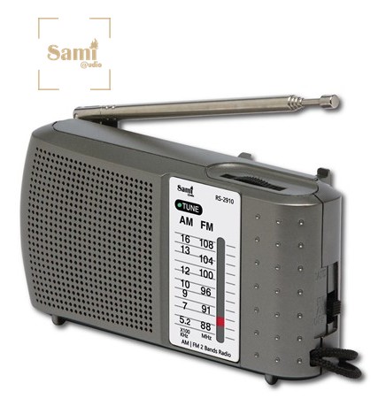 SAMRS2910GR  RADIO PORTATIL SAMI AM/FM GRIS
