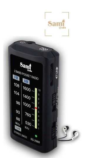 SAMRS2980  RADIO BOLSILLO SAMI 2 BANDAS