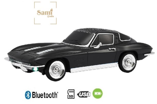 SAMRS9101NG  ALTAVOZ BLUETOOTH SAMI COCHE CLÁSICO NEGRO