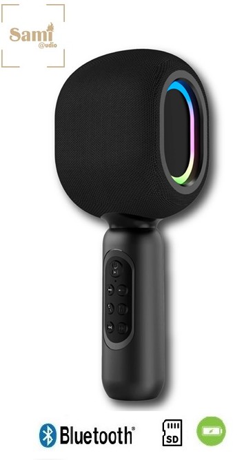 SAMRS9116  MICRÓFONO ALTAVOZ BLUETOOTH SINGER CON KARAOKE