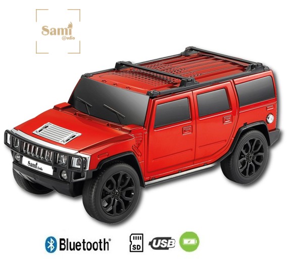 SAMRS982RJ  ALTAVOZ BLUETOOTH SAMI HUMMER ROJO