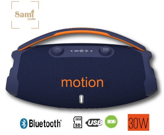 SAMRS997AZ  ALTAVOZ BLUETOOTH SAMI MOTION X2 30W AZUL