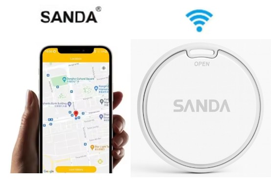 SANSD5988BL  LOCALIZADOR RASTREADOR SANDA IOS BLANCO