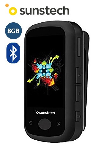 SUNIBIZABT8NG  REPRODUCTOR MP4 SUNSTECH 8Gb BLUETOOTH NEGRO