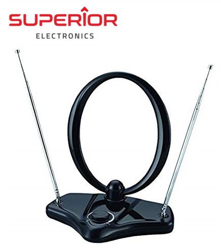 SUPNAI001  ANTENA TV INTERIOR SUPERIOR AMPLIFICADA HD