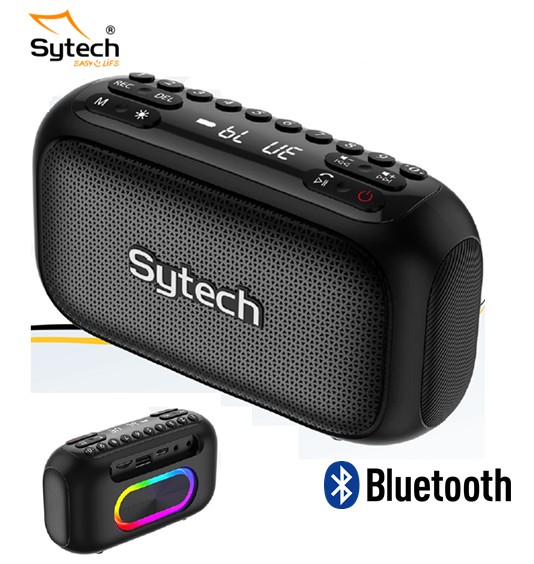 SYTSYX220BTNG  RADIO FM DIGITAL SYTECH USB BLUETOOH NEGRA