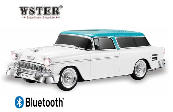 WSTWS1955BL  ALTAVOZ  BLUETOOTH WSTER COCHE CLÁSICO BLANCO