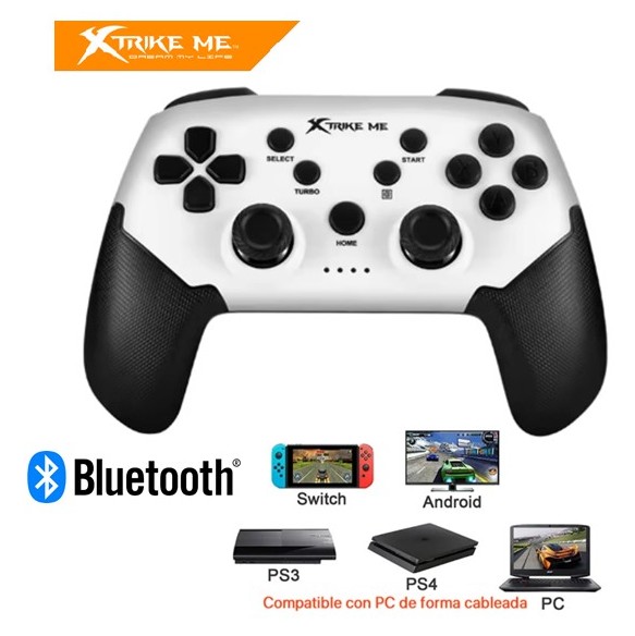 XTRGP43  MANDO INALÁMBRICO XTRIKE ME BLUETOOTH PS4, SWITCH